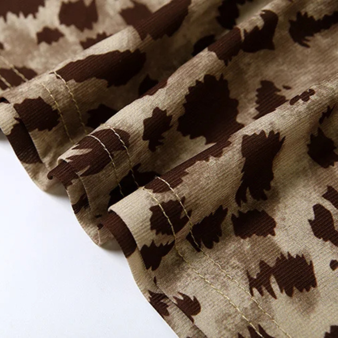 7 in 1 leopard dress