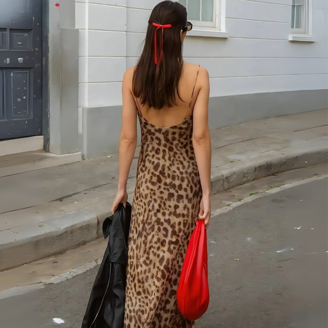 7 in 1 leopard dress
